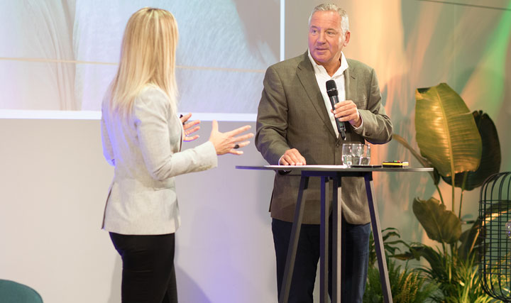 Marcel Levi op het ZorgDomein event