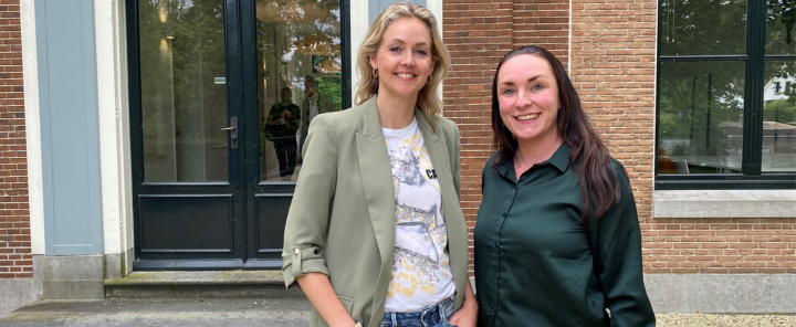 Marlie Meester-Harder en Maaike Smit,accountmanagers ZorgDomein Diagnostiek